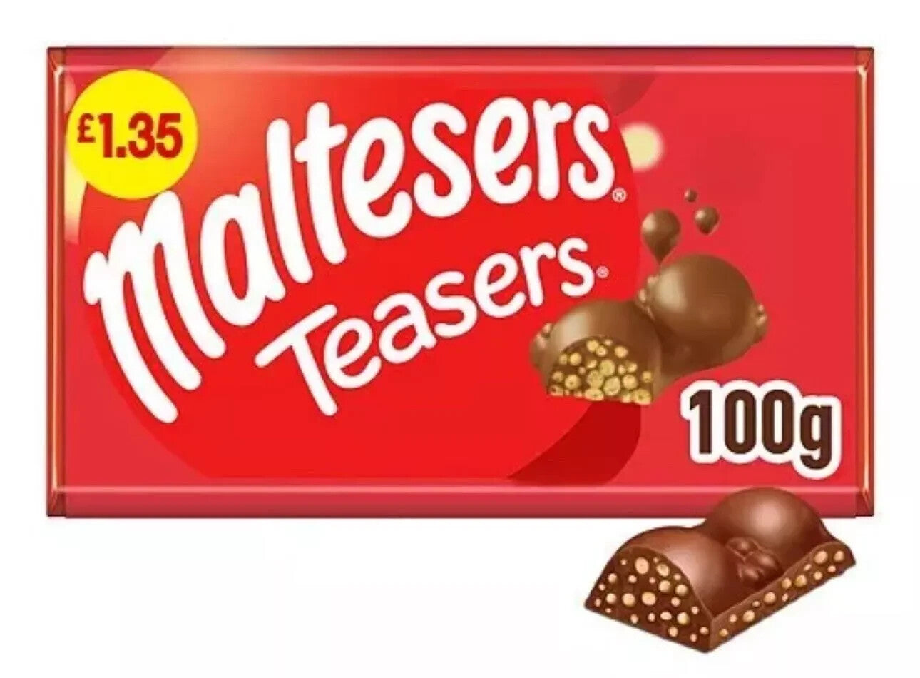Maltesers Teasers Bar Full Case 23 x 100g Bars Tracked Delivery ONLY £28.99