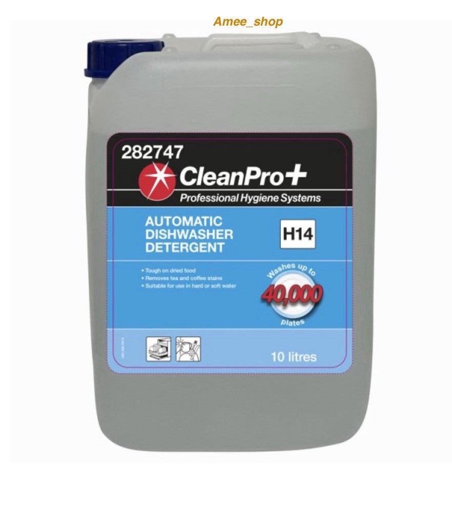 10 Litres Clean Pro+ Automatic Dishwasher Cleaning Detergent H14