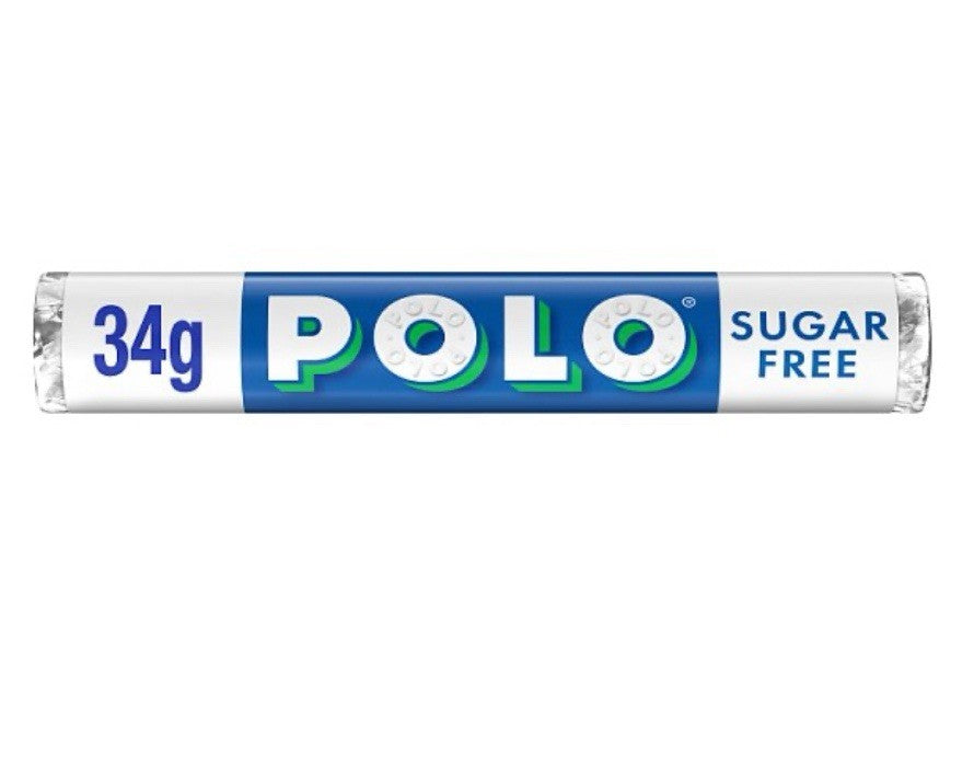 Sugar Free Nestle Polo Mints Box of 32 Rolls Of 34gm Original PMP