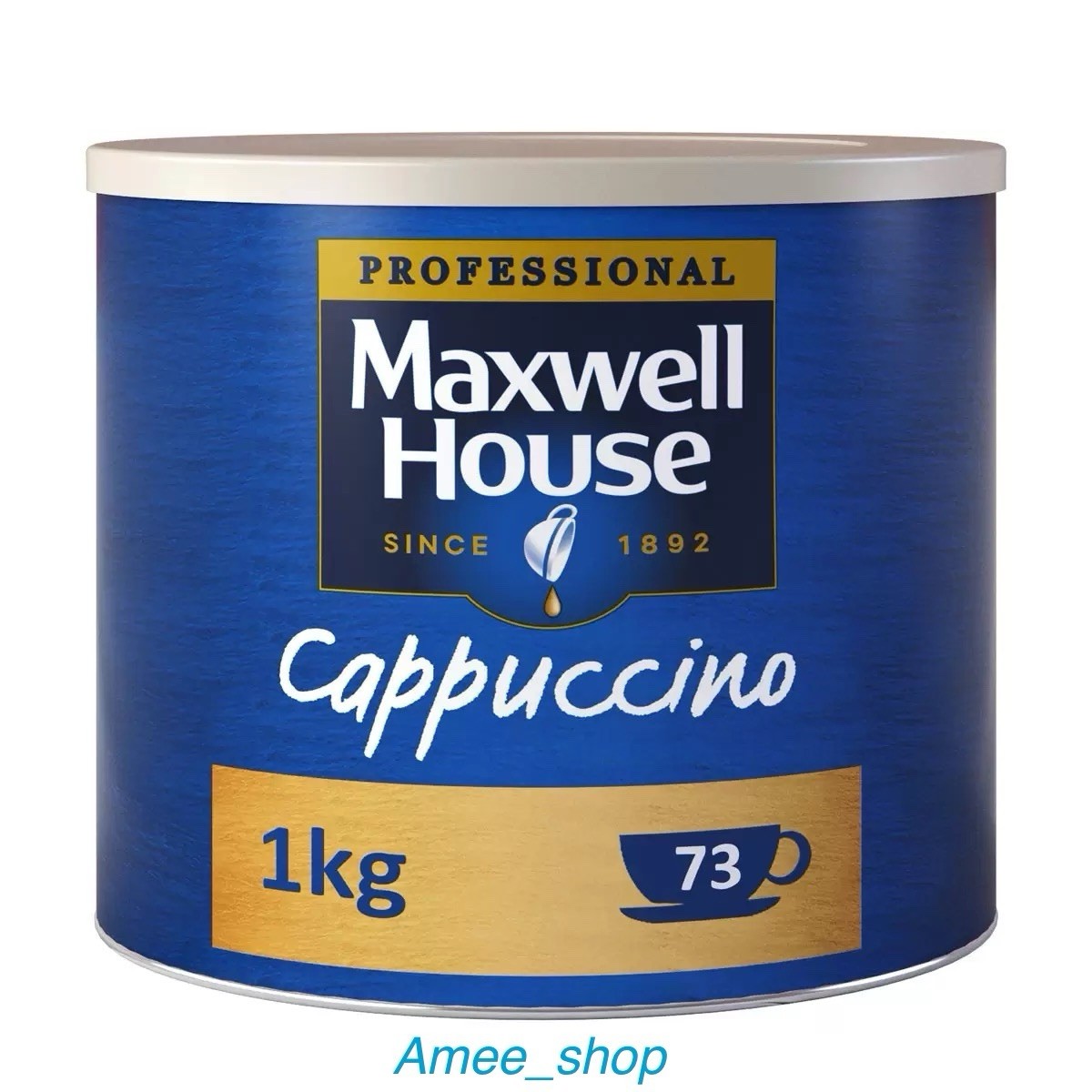 1Kg Maxwell House Instant Cappuccino Coffee Large Tin Capuchino