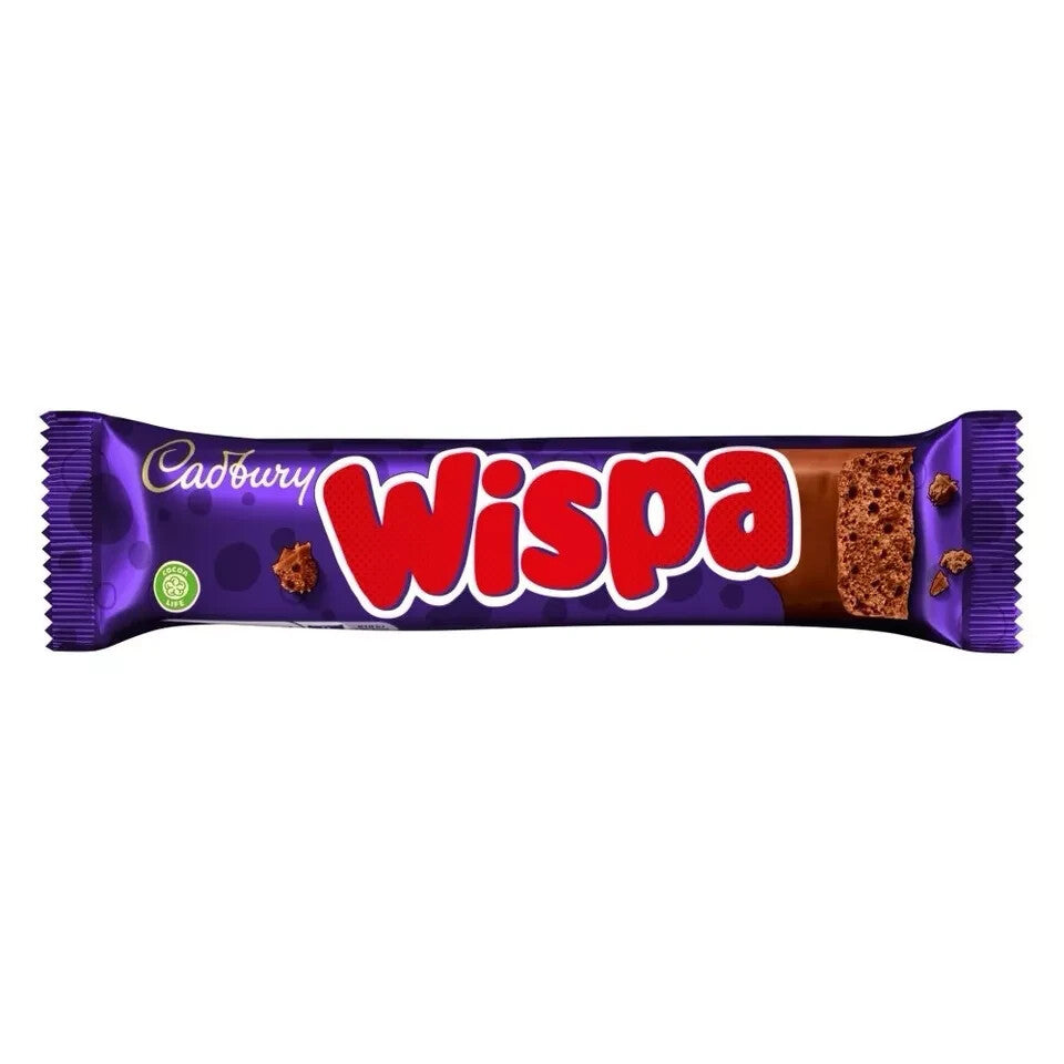 Full Box of 48 Bars Cadbury Wispa Full Size Bar 36g Tracked P&P ~Good