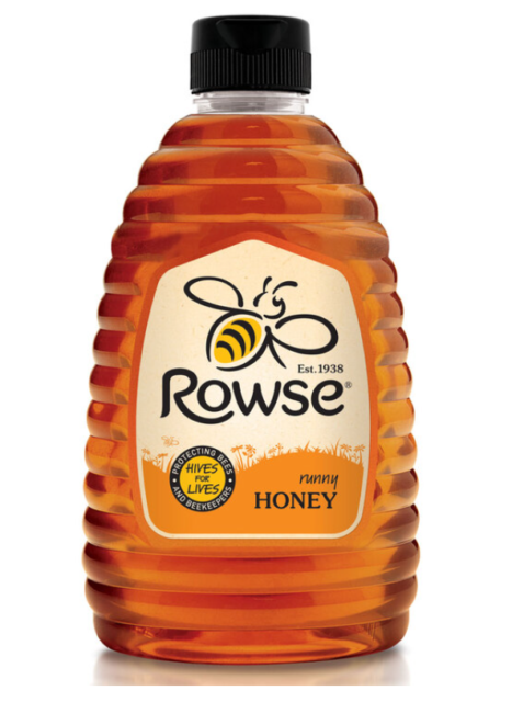 Rowse Easy Organic Clear Honey Pure Natural Smooth Taste Squeezy Pack of 1.36kg