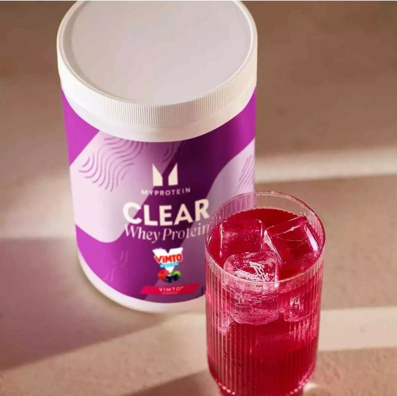 MYPROTEIN Clear Whey Isolate Vimto Flavour Taste Fruit Limited Edition Pack 914g