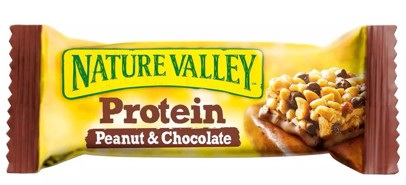 Nature Valley Protein Peanut & Chocolate Cereal Crunchy Bars Pack Packets 26x40g