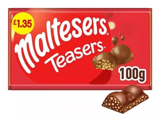 Maltesers Teasers Bar Full Case 23 x 100g Bars Tracked Delivery ONLY £28.99