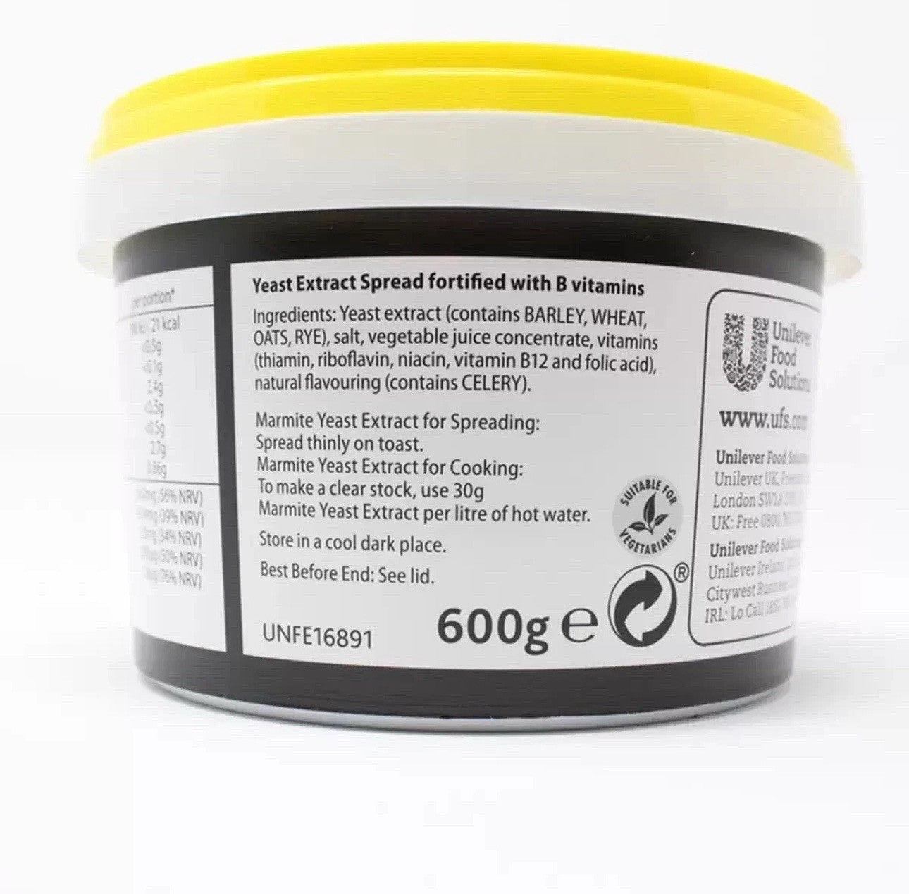 MARMITE 2 x 600g Tubs