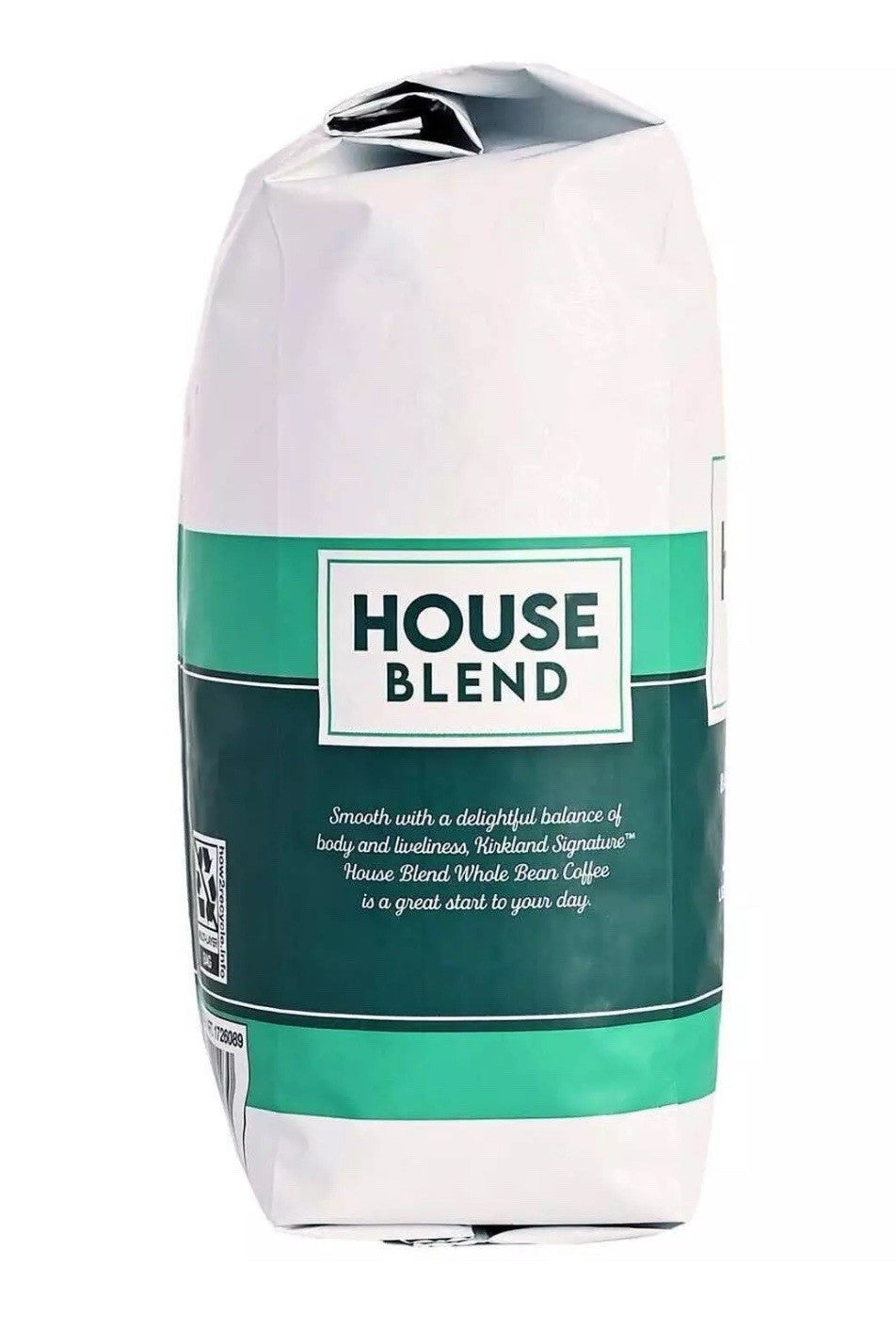 Kirkland Signature House Blend Balanced Smooth Arabica Whole Bean Coffee 1.13kg