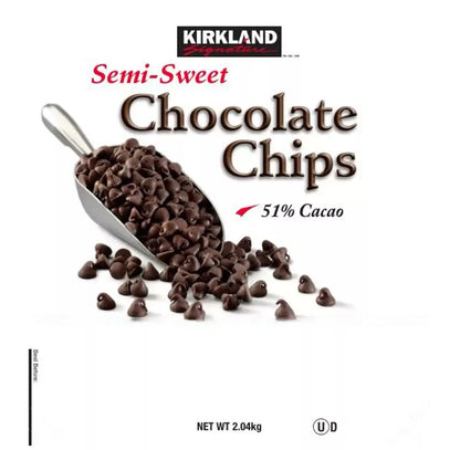 Kirkland Signature Semi Sweet Chocolate Chips - 2.04 kg