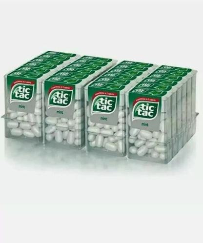 Tic Tac Classic Fresh Mint Sweets in Bulk 18 g x 24 packs