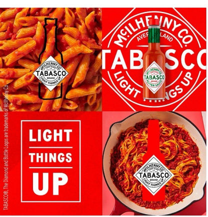  3 x 350ml Original Mcilhenny Company Tabasco Pepper / Sauce Large Bottles