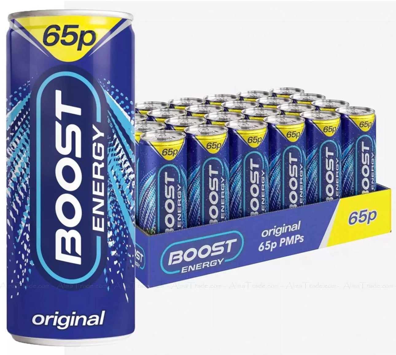 Boost Energy Drink Original Classic Cans Party Sports Box Set Pack 24 x 250ml