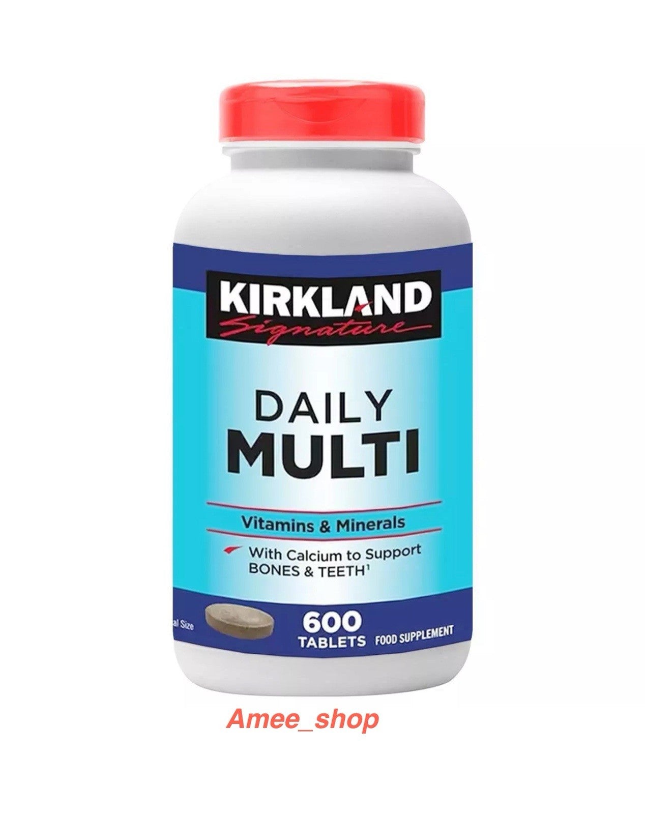 Kirkland Signature Daily Multi Vitamins &Minerals Nutritional Health 600 Tablets