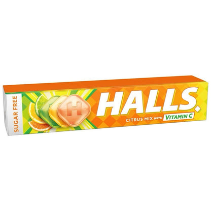 Halls Citrus Mix with Vitamin C 32g