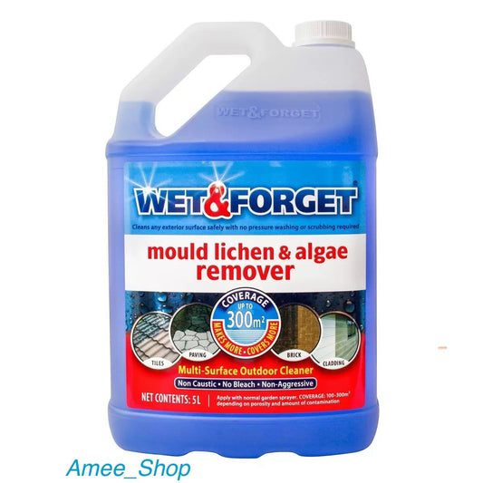 5L WET AND FORGET MOULD, ALGAE AND LICHEN REMOVAL & MAKES 30L NEW