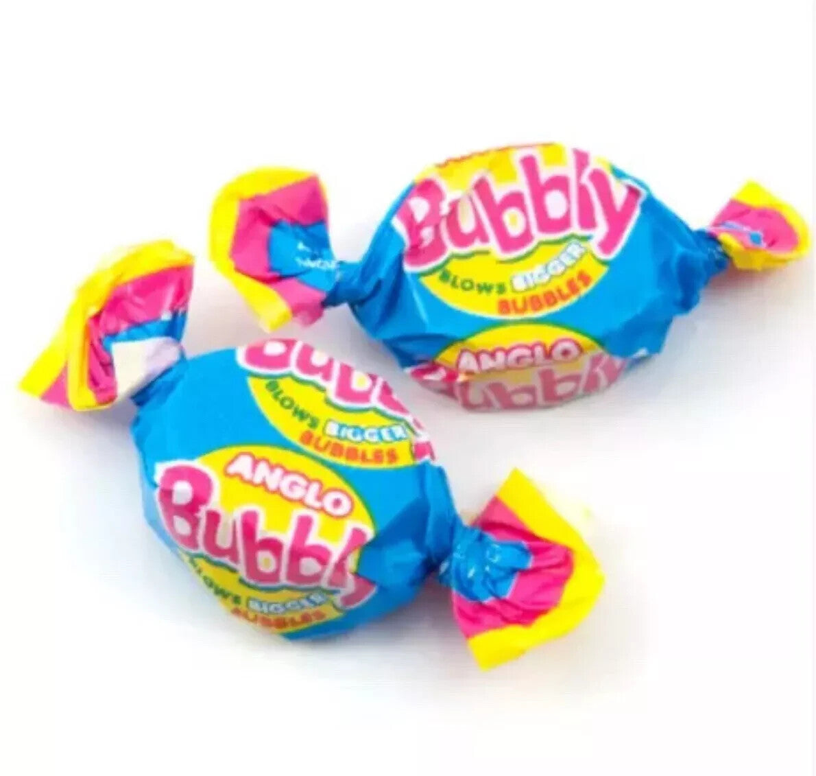 Full Box of 240 Anglo Bubbly Pink Bubble Gum Retro Sweet Free Tracked Delivery