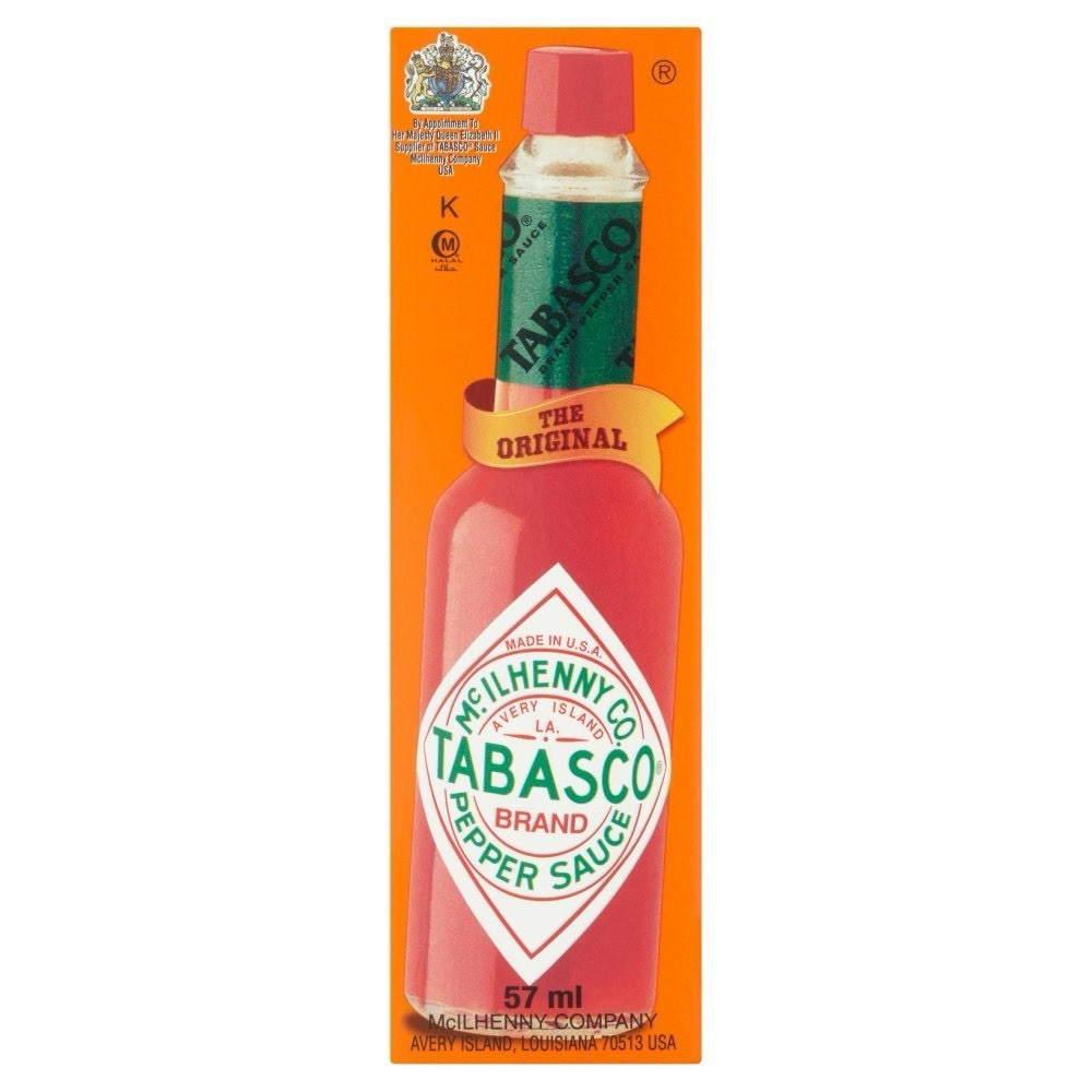  2 x 350ml  Original Mcilhenny Company Tabasco Pepper / Sauce Large Bottles