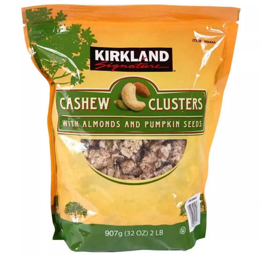 Kirkland Signature Cashew Clusters with Almonds & Pumpkin Seeds Pack of 907g