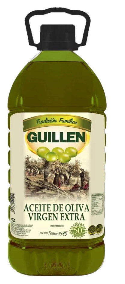 Guillen Extra Virgin Olive Oil Spain Rich Flavour Dressing Superior Category 5L