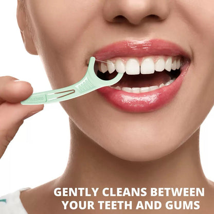 Plackers 600 x Micro Mint Dental Flossers With Toothpick