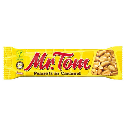 36 Bars Mr Tom Peanut Brittle Retro Sweets Mr.Tom Pack Of 36 Bars 