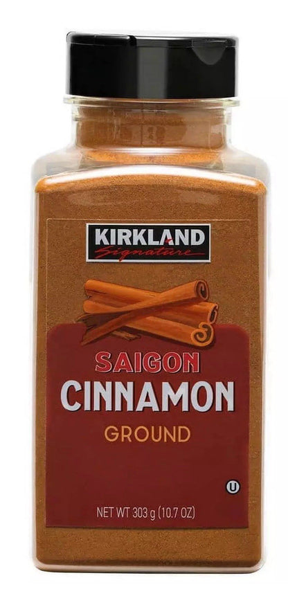 Kirkland Signature Saigon Cinnamon Ground Sweet Spice Seasoning Pack Jar 303g