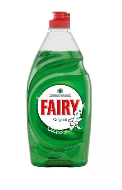 Fairy Original Kitchen Dish Washing Up Liquid Clean Detergent -Pack of 6 x 900ml