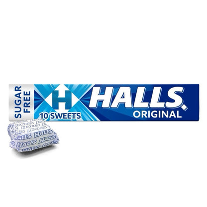 Halls Original Mentho - Lyptus Throat Lozenges Stick {Pack of 20} Sugar Free