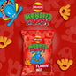 MONSTER MUNCH CRISPS SHARE BAGS FULL CASE OF 15 FLAMING HOT SWEET SPICY FLAVOUR