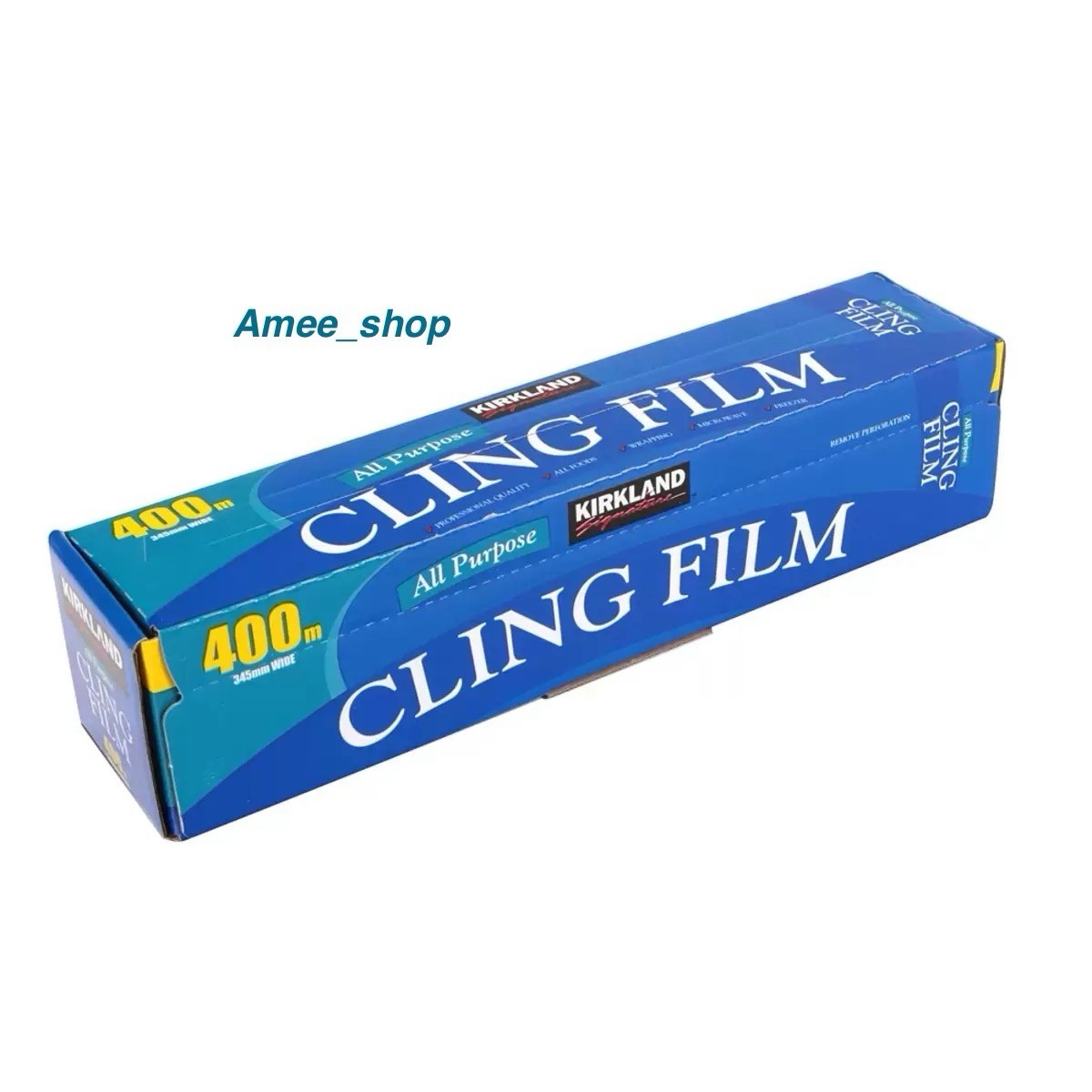 Kirkland Signature All Purpose Cling Film 345mm Wide x 400 Metres Length