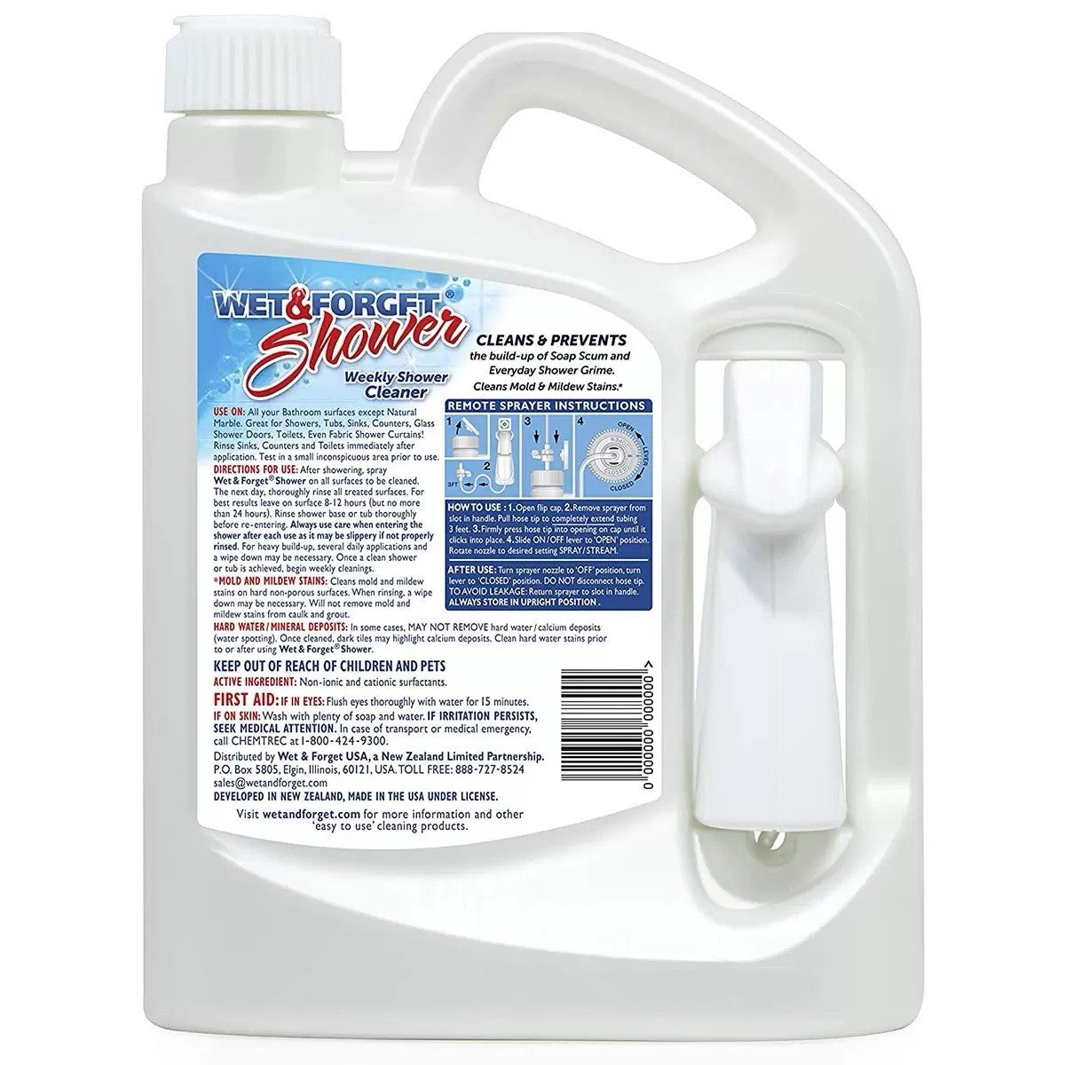 Wet & Forget Shower Spray Deep Cleaner 2 Litre