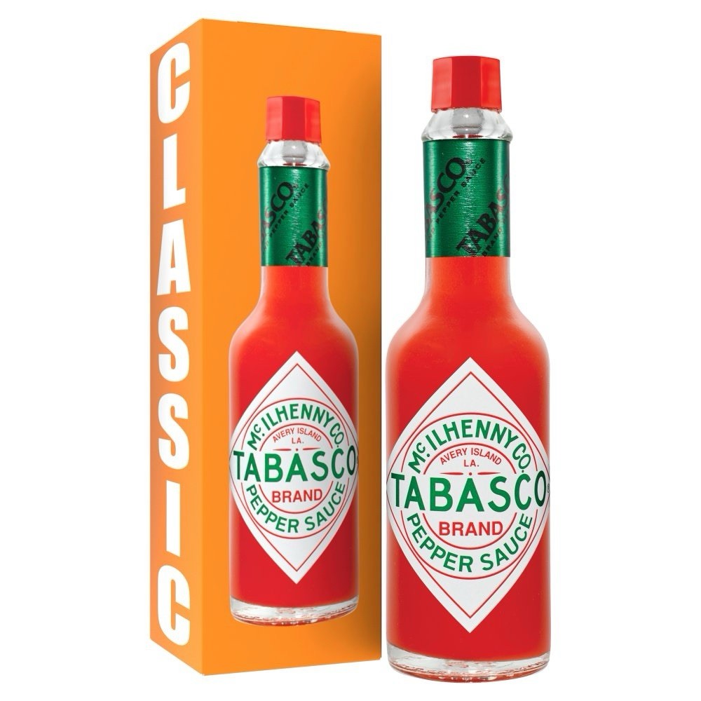  2 x 350ml  Original Mcilhenny Company Tabasco Pepper / Sauce Large Bottles