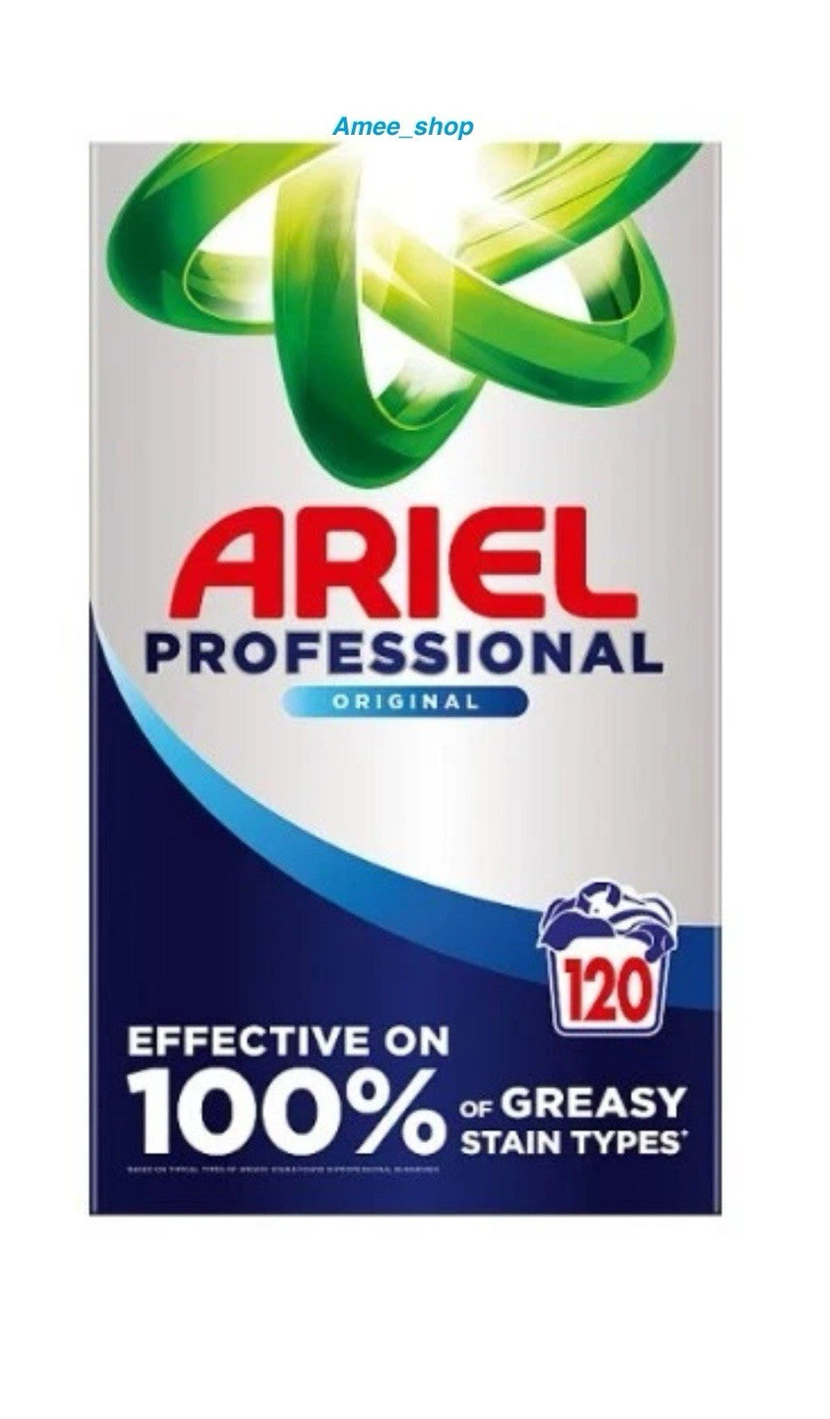 Ariel Professional  Original Washing Powder Detergent  6.6kg 120 Washes
