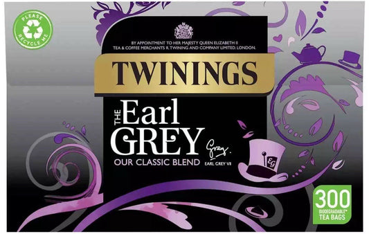 Twinings The Earl Grey Tea Light Refreshing Classic London Blend Pack 300 Bags