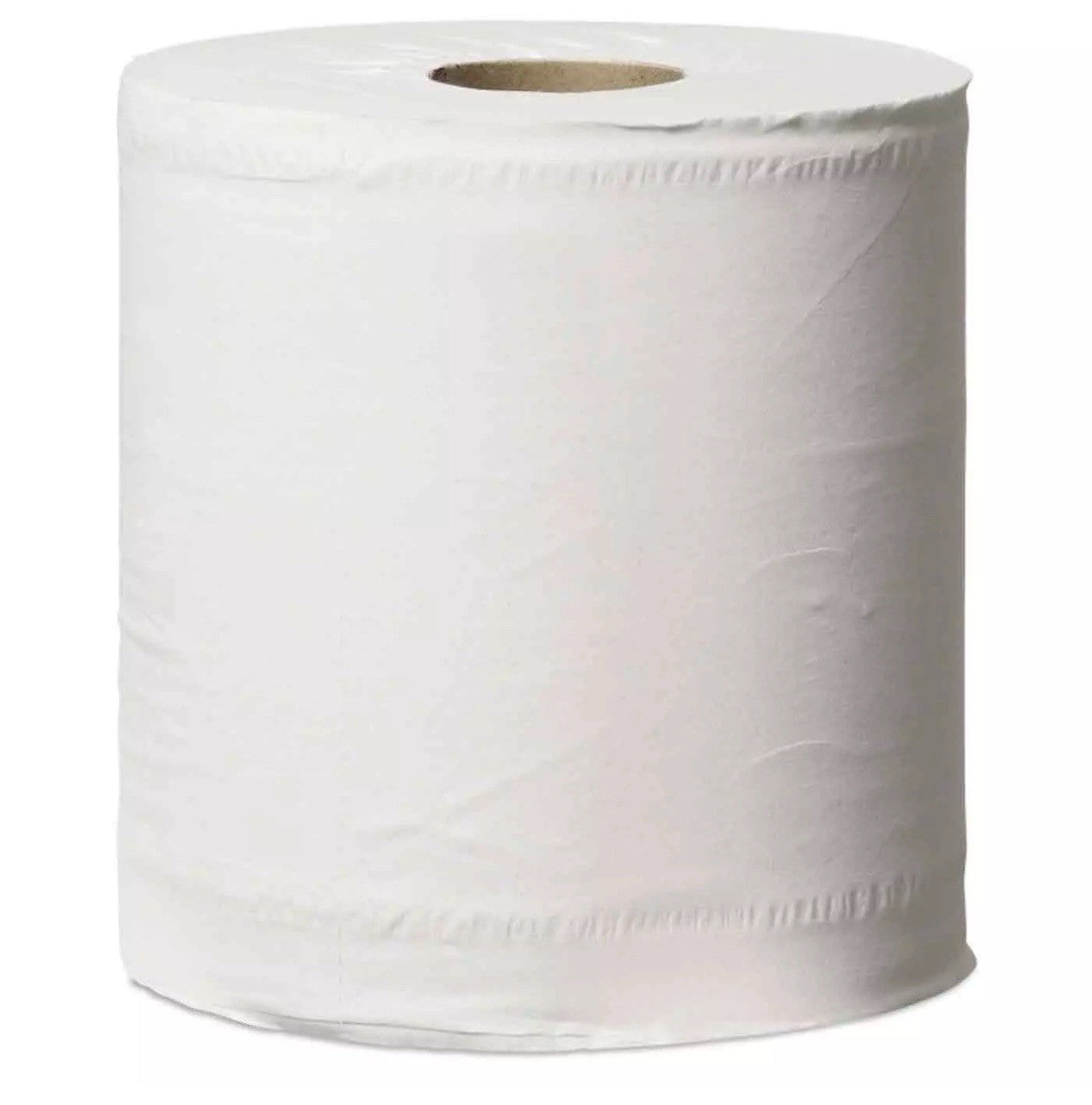 Tork 129107 Centrefeed 2-Ply Basic Wiping Paper - White (Pack of 6 Rolls)