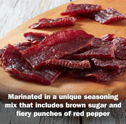 Jack Link's Sweet & Hot Beef Jerky Seasoned Dried Thin Protein Strips Pack 300g