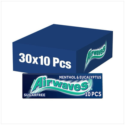 Wrigley's 30 Packets Chewing Gum AIRWAVES Wrigleys Packs