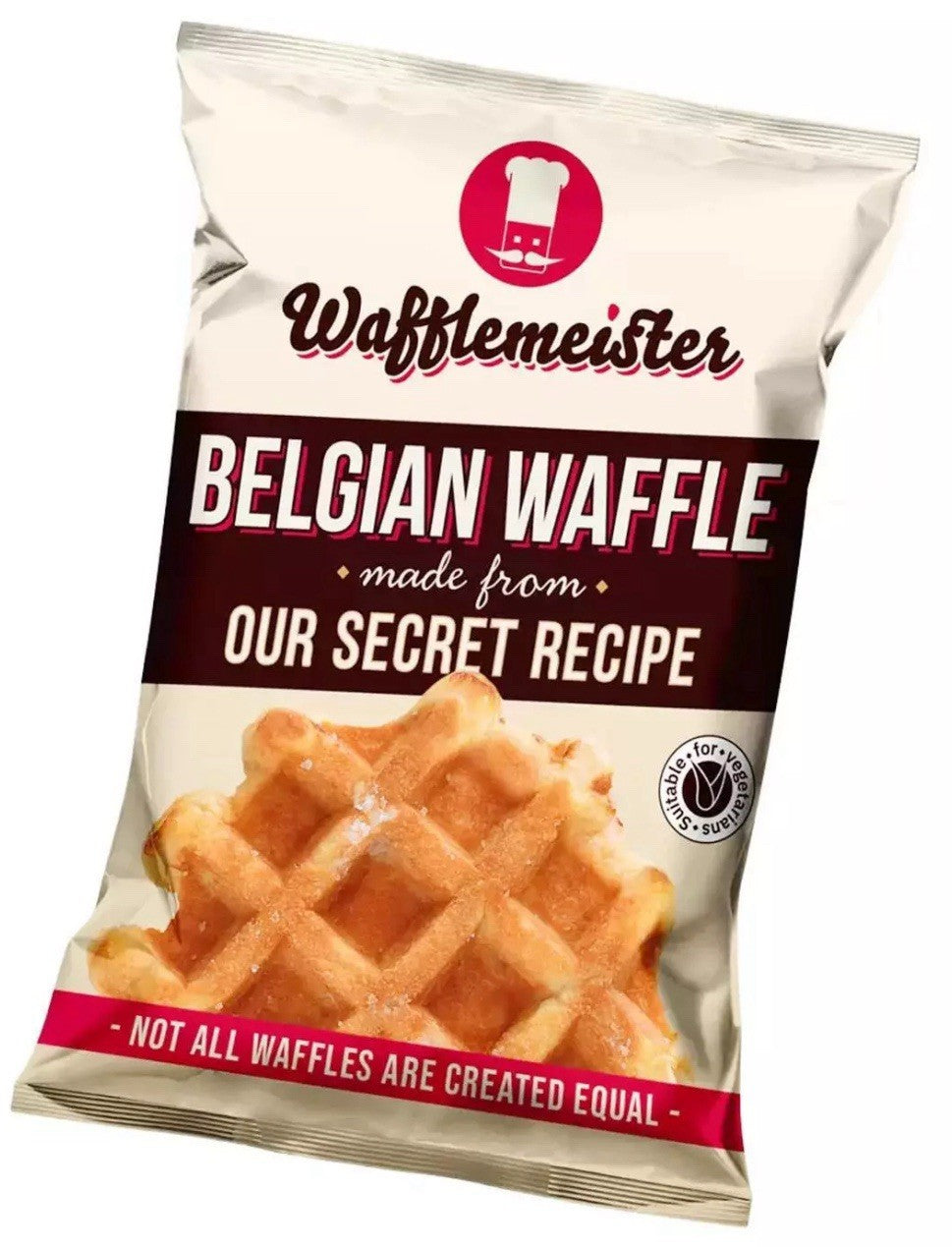 Wafflemeister Belgian Sugar Pearls Waffles Snack Packets 28x90g - Pack of 2.52kg