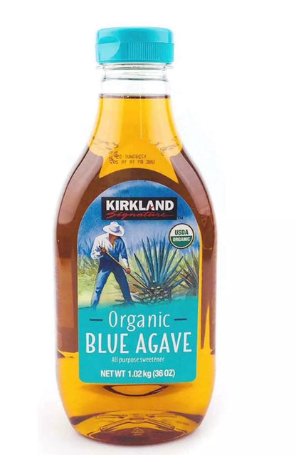 Kirkland Signature Organic Blue Agave Sweetener Syrup All Purpose Pack 2 x 736ml