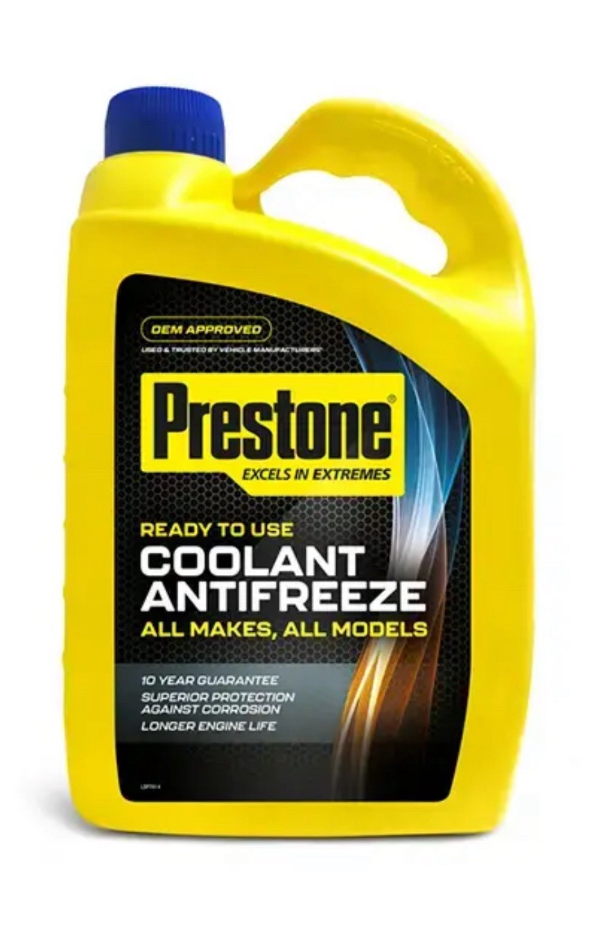 Prestone Summer Coolant Winter Antifreeze Concentrate All Make Model Pack 4Litre
