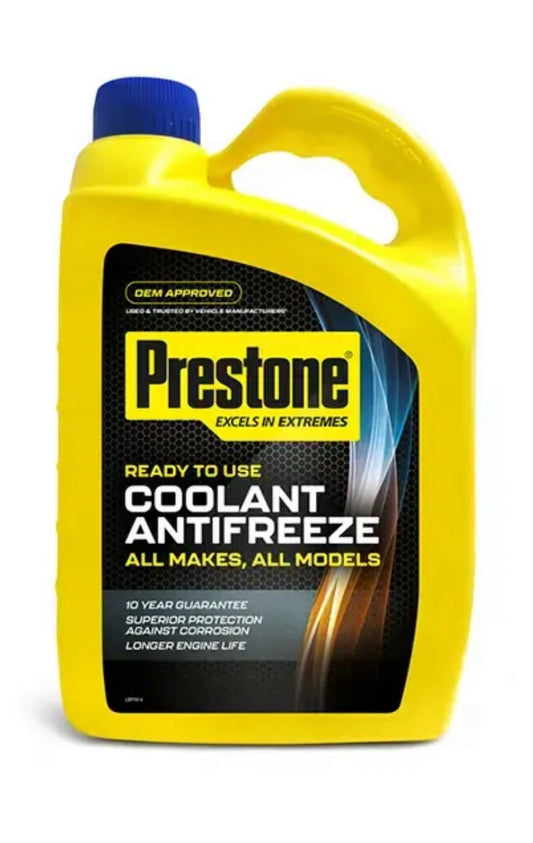 Prestone Summer Coolant Winter Antifreeze Concentrate All Make Model Pack 4Litre