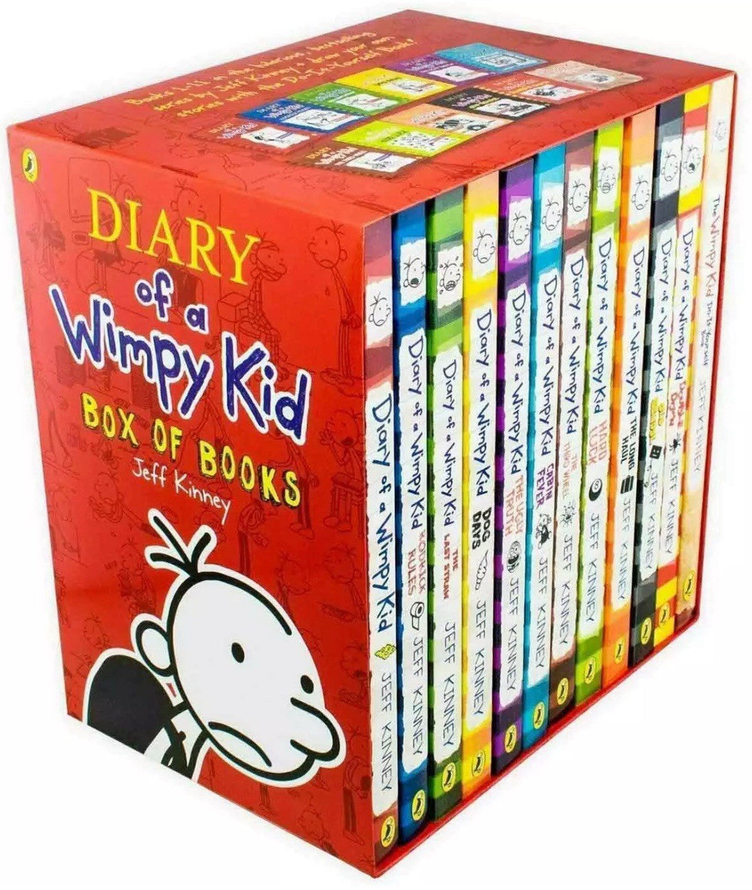 Diary of a Wimpy Kid Classic Reading Collection by Jeff Kinney- 12 Books Box Set