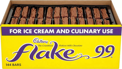 Bulk Box Of 144 Cadbury Flake 99 Bars 1.2Kg Ice Cream , Trifle Etc