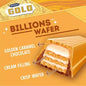 Mcvities Gold  Wafer Golden Caramel Chocolate 24 Bars 60p 24 x 39g Full Box