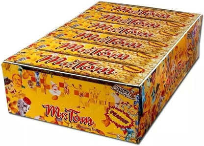 Mr Tom Peanut Brittle Bar - Roasted Peanut in Caramel  Box Of 40g X 36