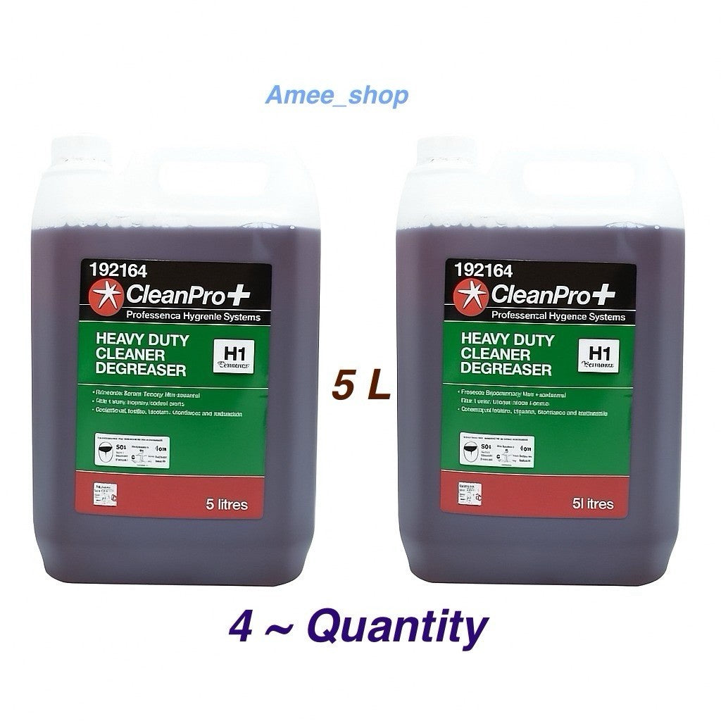 CleanPro+ Heavy Duty Cleaner Degreaser Concentrate 4 x 5 Litres Total 20 Litres
