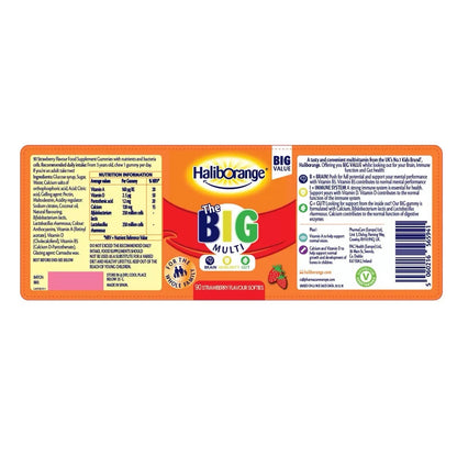 Haliborange Kids Vitamins Omega 3 And Multivitamin Orange Softies Pack Of 60 X 3