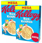 Kellogg's Rice Krispies Breakfast Toasted Grain Rice Cereal Mega Pack 2 x 660g