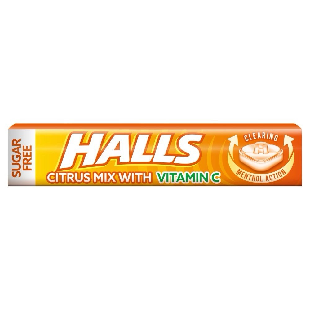 Halls Citrus Mix with Vitamin C 32g