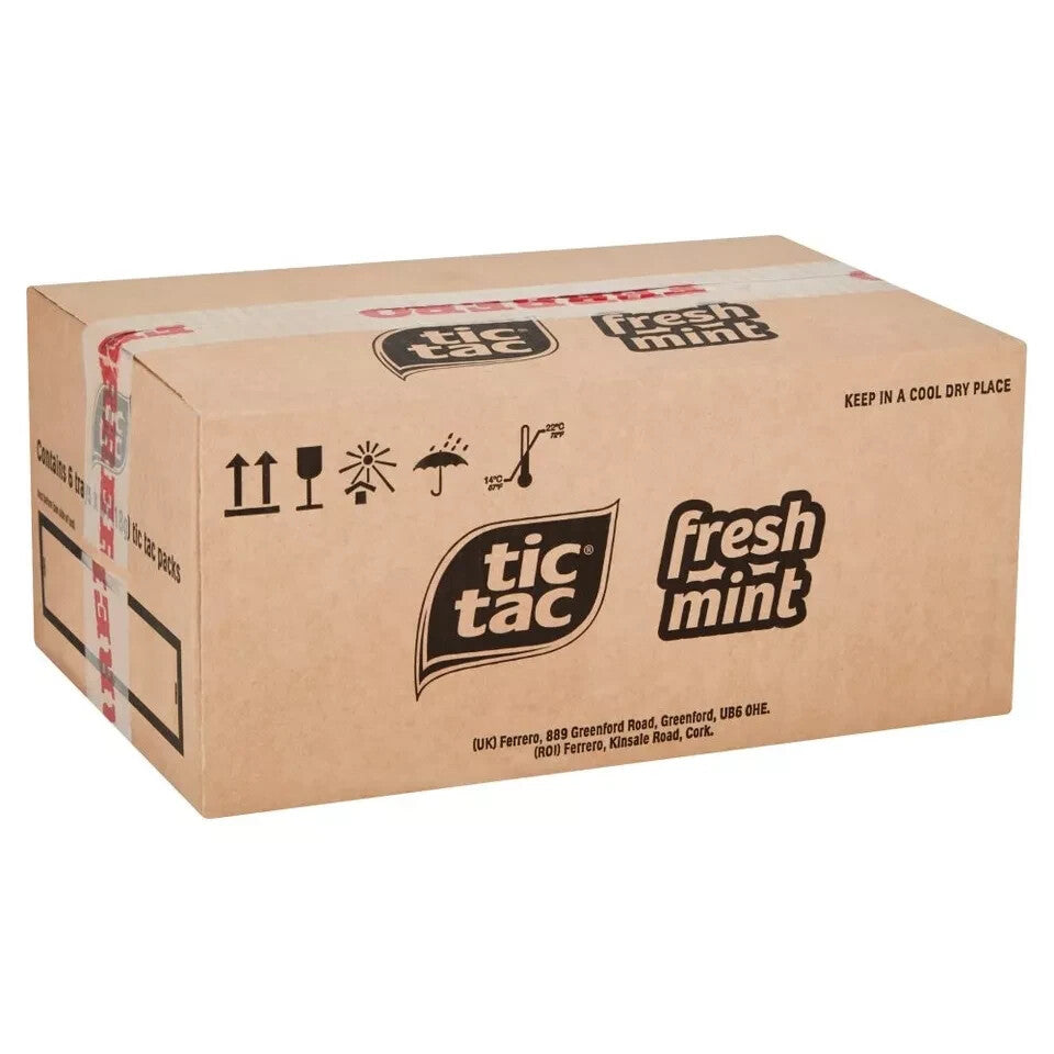 Tic Tac Classic Fresh Mint Sweets in Bulk 18 g x 24 packs