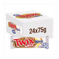 Twix Xtra White Chocolate Biscuit Twin New Bars 24 x 75g CARAMEL UK - Full Box